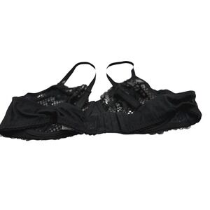 NWT Adore Me Black Lace Bra 42C‎ Underwire Full Coverage Sexy Lingerie